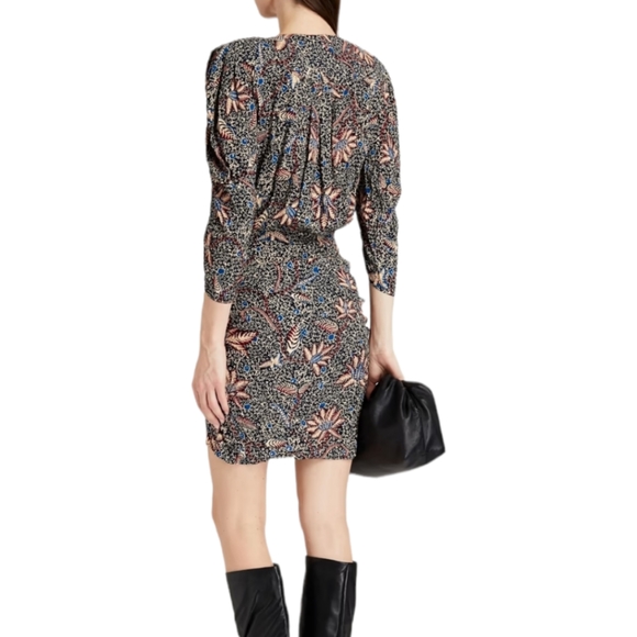 NWOT ba&sh Floral Mini Dress - Picture 2 of 5